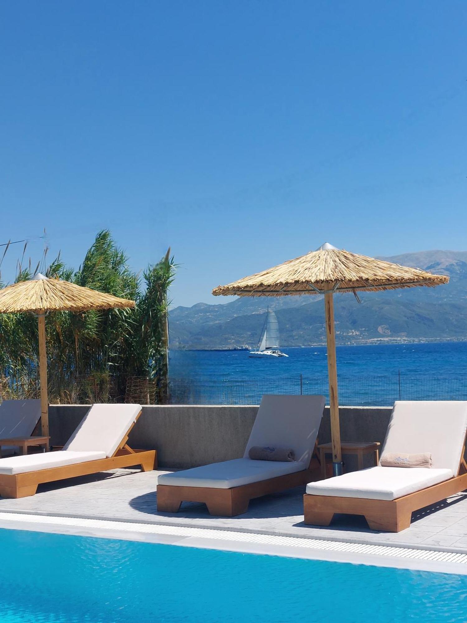 Santa Domenica Nafpaktos - Rooms And Apartments By The Sea Exterior foto